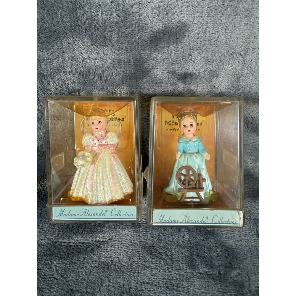 Tooth Fairy and Sleeping Beauty  Merry Miniatures  Madam Alexander Hallmark